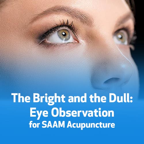 The Bright and the Dull: Eye Observation for SAAM Acupuncture