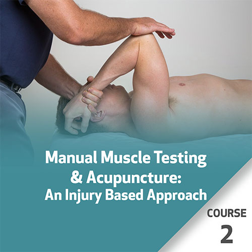 Manual Muscle Testing & Acupuncture: An Injury Based Approach - Course 2