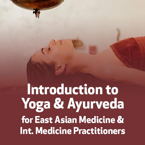 Introduction to Yoga & Ayurveda for East Asian Medicine & Int. Medicine Practitioners