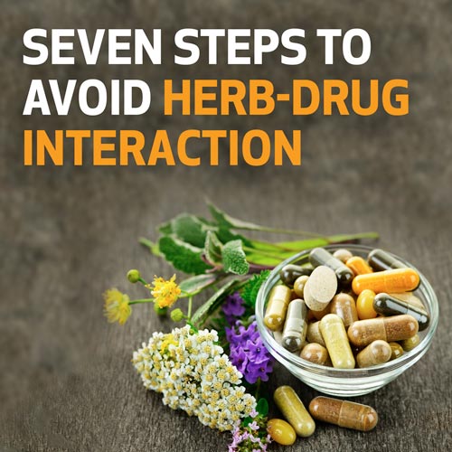 Seven Steps to Avoid Herb-Drug Interactions