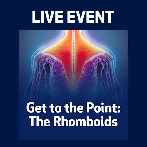 LIVE EVENT - Get to the Point: The Rhomboids Minor